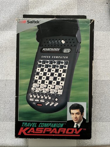 Vintage saitek kasparov travel - saitek,