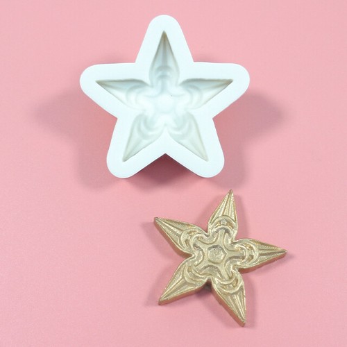 Silicone flower star mould - silicone,
