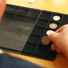 New BLACK  COIN TRAY 24