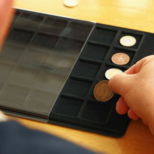 New black coin tray - new,