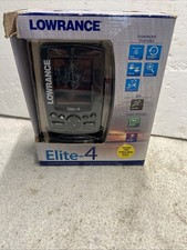 Lowrance Elite - 4 Fish Sonar Finder With Original Box