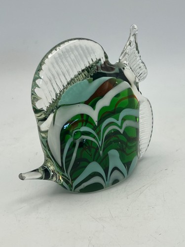 Vintage fish art glass - fish,