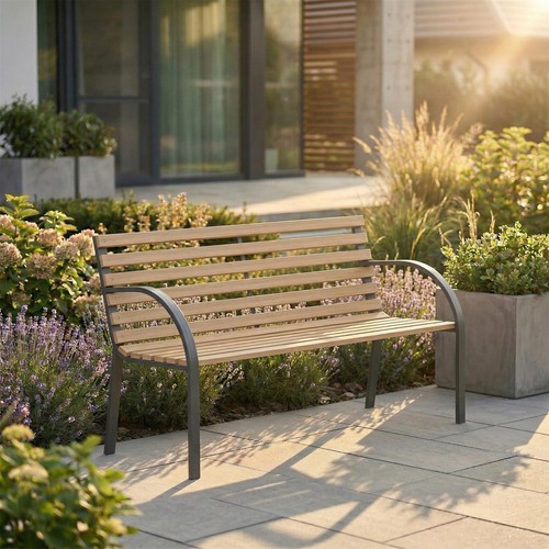 Slatted garden bench - slatted, 3