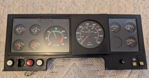 Volvo b10ble bus - b10ble, dashboard