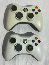 Microsoft Xbox 360 Wireless Controllers X2 Tested Working Gamepads Official