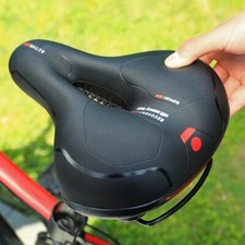 WIDE BIG BUM BIKE BICYCLE GEL CRUISER EXTRA COMFORT SPORTY SOFT PAD SADDLE SEAT