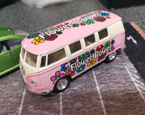 Volkswagen microbus flower - volkswagen,