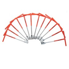 12pc Metric T - Bar Sockets