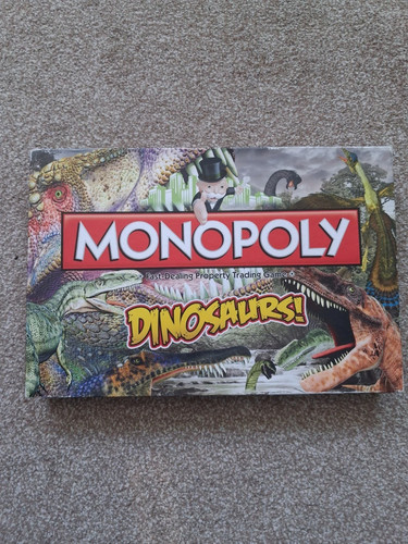Monopoly dinosaurs board - monopoly,
