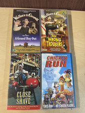WALLACE AND GROMIT VHS VIDEOS