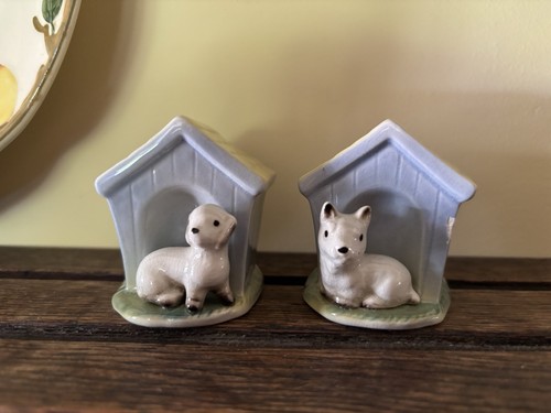 Hornsea dog kennel cruet set - hornsea,