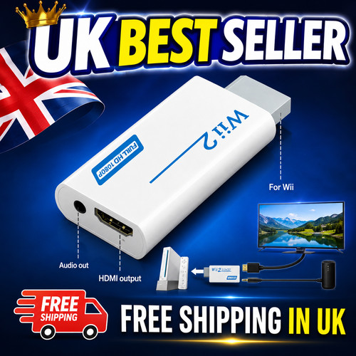 Wii hdmi adapter - to,