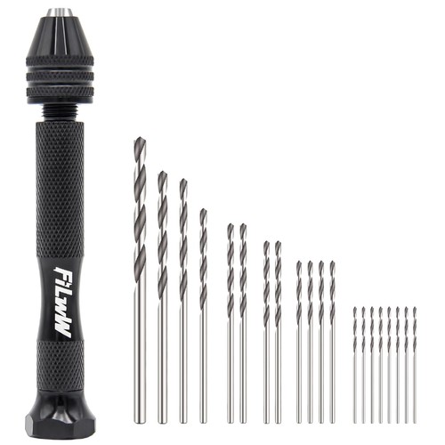 Pin vise hand drill pieces - drill,, 20