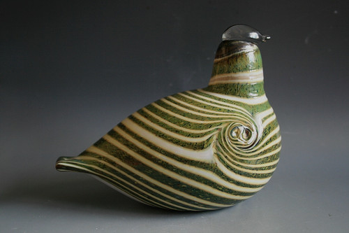 Oiva toikka glass bird - toikka,