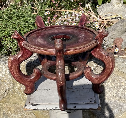 Vintage chinese fish bowl - vintage,