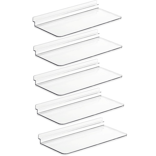 5pcs slatwall flat shelves - slatwall,