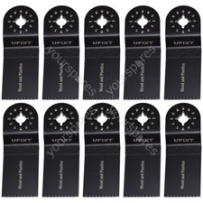 Multi Tool Blades 35mm Wide High Carbon Steel HCS  For Wood And Plastic 10 Pack