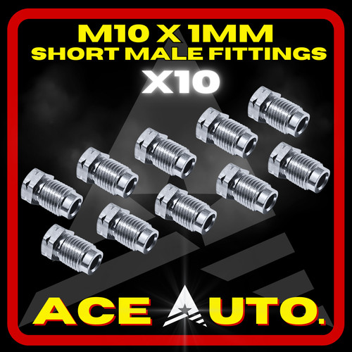 10x metric brake pipe male - metric,