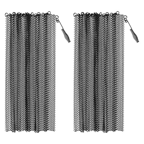2pcs hanging fireplace mesh - 2pcs,