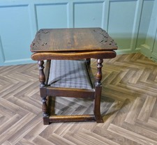 Art Deco Oak Monks Bench