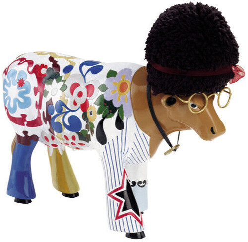 Cowparade woodstock cow figure - woodstock,