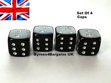 Tyre Valve Dust Caps Black