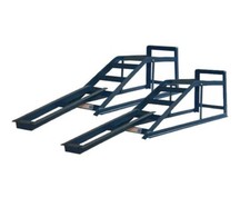 2x Heavy Duty 2 Ton Tonne Metal Car Ramp Van Ramps Lifting Garage & Extensions