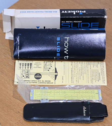 Pickett n200 slide rule - pickett,