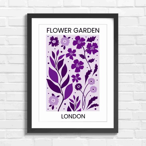 London flower garden vintage - london,