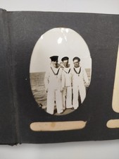 Antique Victorian/ Early 1900s Original Photograph Album- Some military