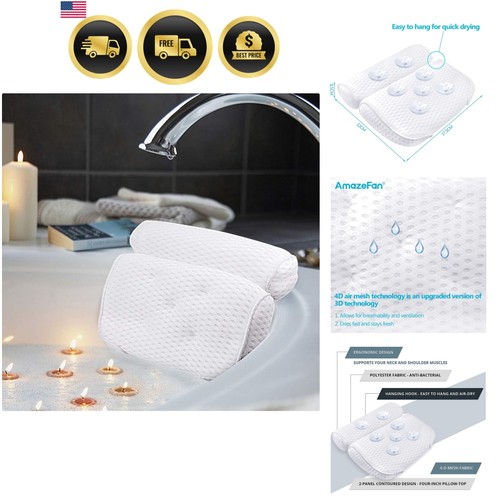 Bath pillow bathtub spa - bath,