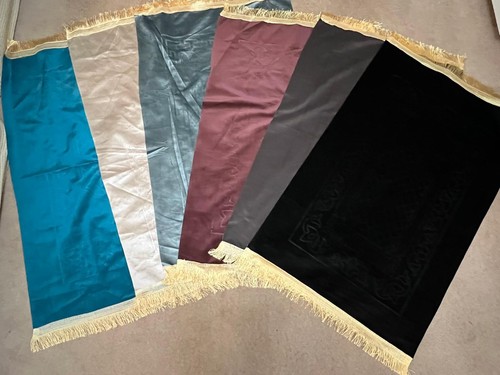 Slim velvet prayer mat carry - velvet,