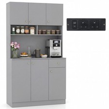 COSTWAY 180cm Tall Pantry