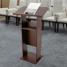 Brown 47.7" Wood Podium