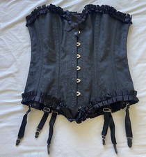 Westward Bound Black Figure Shaping Corset 32" New without Tags BNWOT