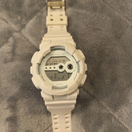Casio shock white 100ww - g-shock, gd-100ww