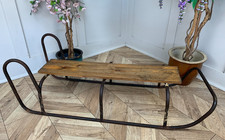 VINTAGE ANTIQUE WOODEN SLATTED