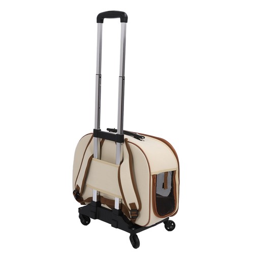Cat carrier with wheels large - cat,