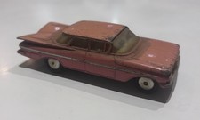 Vintage 1960s Corgi Toys No. #220 Chevrolet Impala - Pink