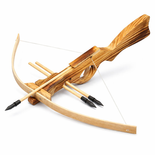 Wooden pistol crossbow bolt - crossbow,