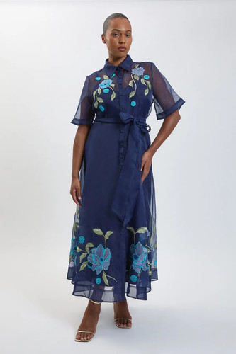 Karen millen shirt dress - millen,