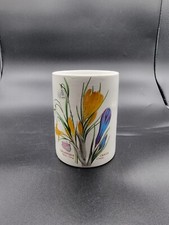 Vintage Portmeirion The Botanic Garden Utensil Holder Snow Drop And Crocus