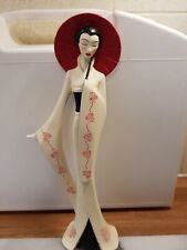 Rare Large Artforum Waterlily Sculpture Figurine "Summer Shower " H11" X W3" Vgc