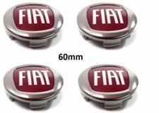 4 tappi coprimozzo compatibile fiat bravo freemont 60mm borchie cerchi lega 60mm
