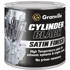 Granville Cylinder Black Satin