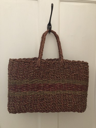 Vintage handmade woven french - woven,