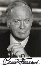 CURT JURGENS SIGNED 5x3 PHOTO UACC AFTAL RD AUTOGRAPH THE SPY WHO LOVED ME  007