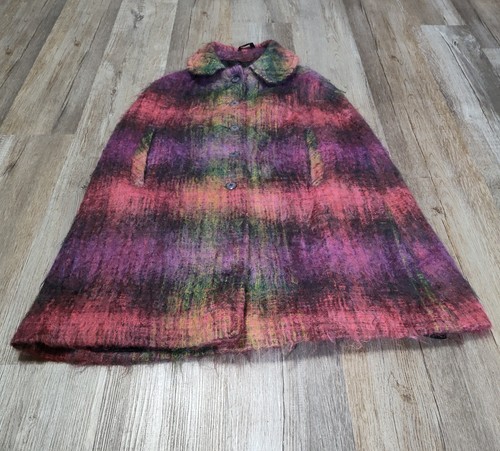 Vtg scottish mohair cape - mohair,