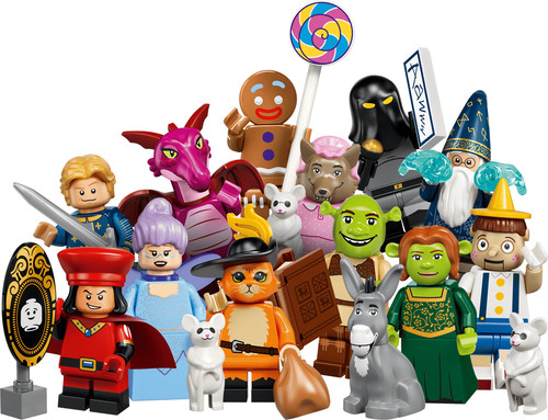 Lego minifigures 71053 shrek - minifigures,
