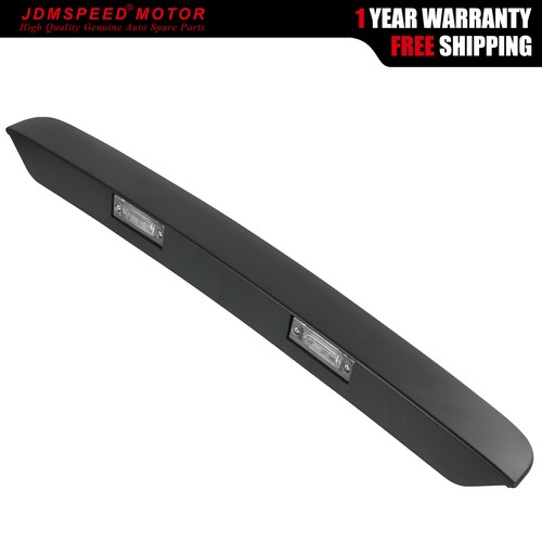 Rear tailgate trim with light - rear,